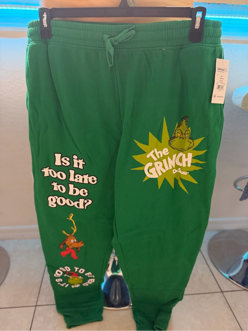 The Grinch Green Kids Sweatpants
